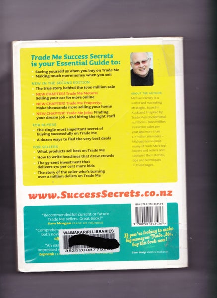 TRADE ME – SUCCESS SECRETS - Rare Book - a Guide from the Recent Past Carousel 6