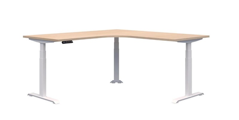 Summit II Electric 90° Corner Workstation Desk 1800x1800x800 Carousel 2