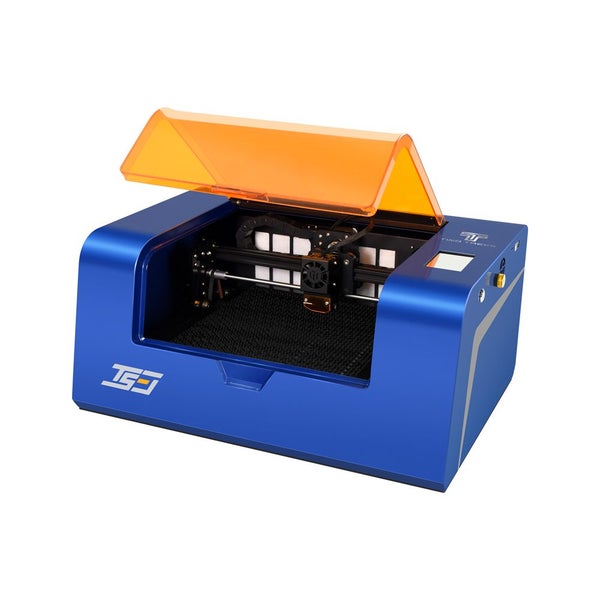 TS3 10W Laser Cutting & Engraving Machine 3-in-1 Enclosed Carousel 2