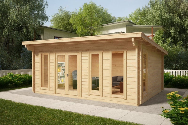 CABIN CO - BARBADOS 21SQM / 5.9M X 4M / 44MM WALLS / MONO Carousel 1