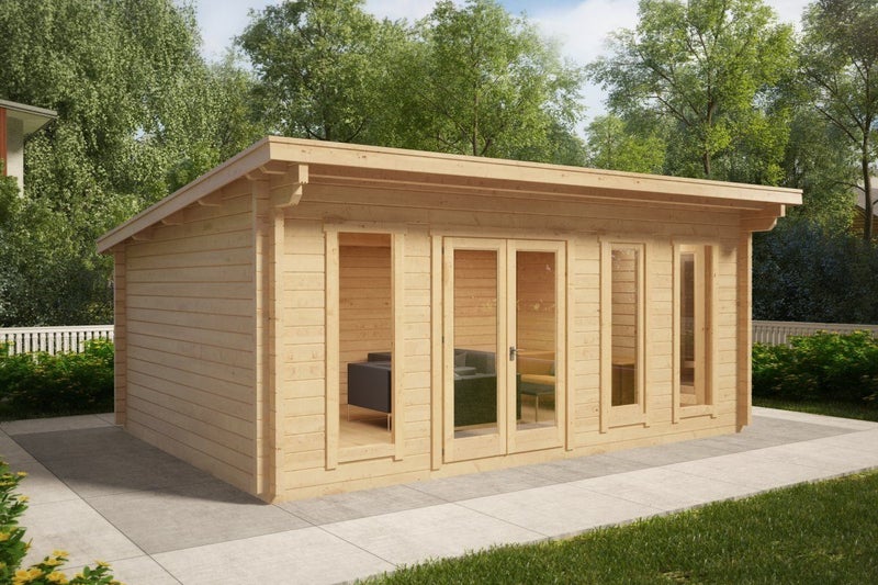 CABIN CO - BARBADOS 21SQM / 5.9M X 4M / 44MM WALLS / MONO Carousel 2