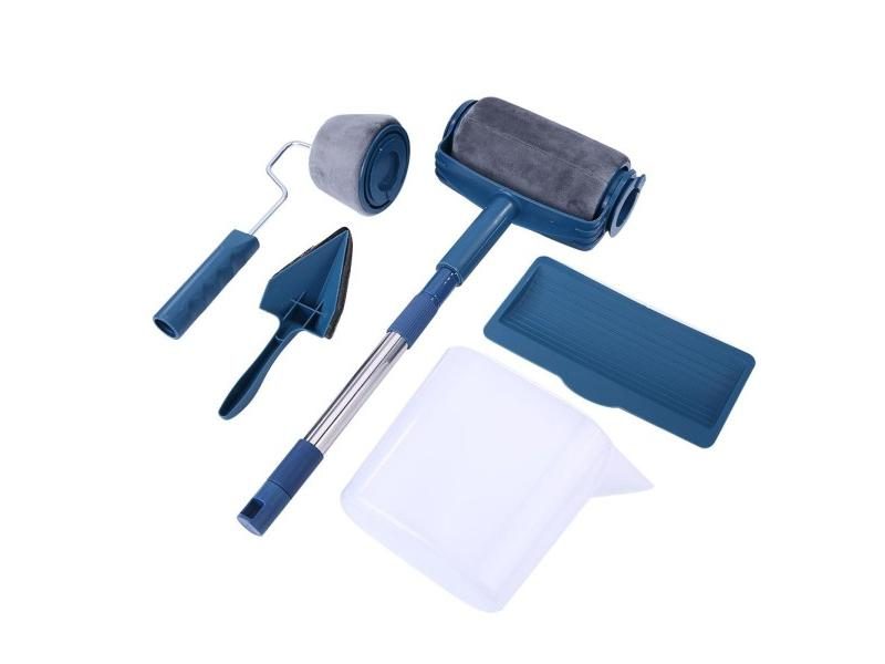 6pcs Pro Paint Roller Edge Paint Roller Easy To Operate Reusable Seamless Paint Carousel 1