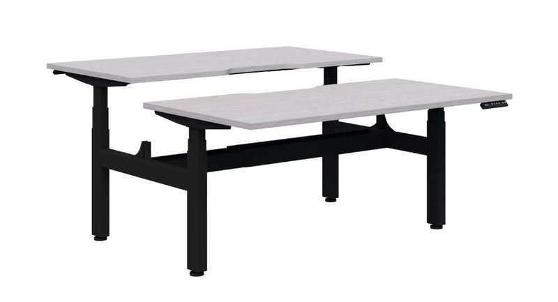 Summit II Electric Back-to-Back 2 Pod Desk 1200x800 Carousel 2
