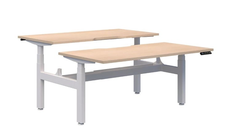 Summit II Electric Back-to-Back 2 Pod Desk 1800x800 Carousel 1