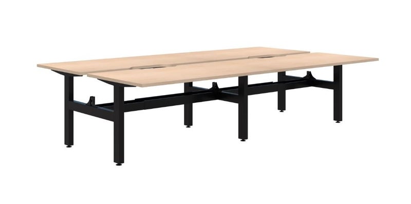 Summit II Fixed Height Back-to-Back 4 Pod Desk 2000x800 Carousel 2