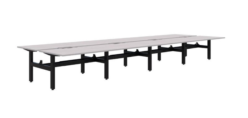 Summit II Fixed Height Back-to-Back 8 Pod Desk 1500x800 Carousel 2
