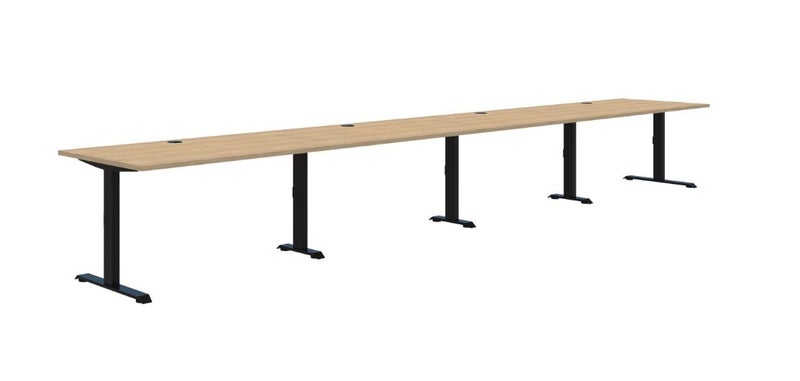 Summit II Fixed Height Inline 4 Pod Desk 1800x800 Carousel 2