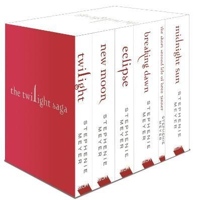 Twilight Saga 6 Book Set (White Cover) Carousel 1