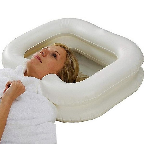 Inflatable Shampoo Basin Portable Washing Basin For Bed-assisted Hair Wash Carousel 2