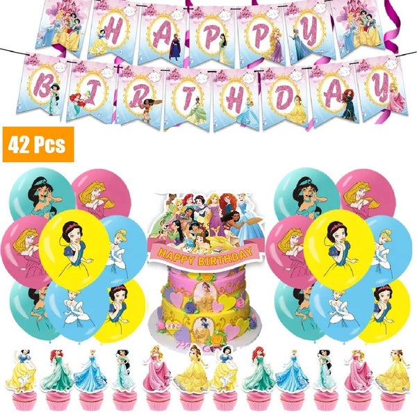 Birthday Decoration Party Supplies Elsa Princess *Local Clearance* Carousel 2