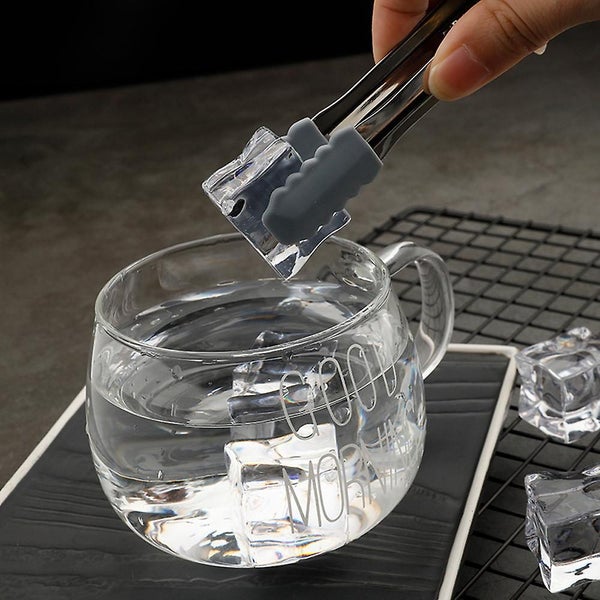 Ice Tongs Small Tongs Stainless Steel With Sharp Teeth Make Grabbing Ice Easy Carousel 2