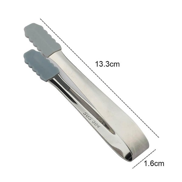 Ice Tongs Small Tongs Stainless Steel With Sharp Teeth Make Grabbing Ice Easy Carousel 4