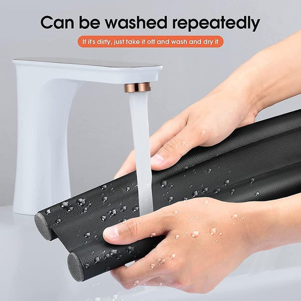 Draft Door Stopper 93cmtwin Door Draft Stopper2 Packblack Carousel 4