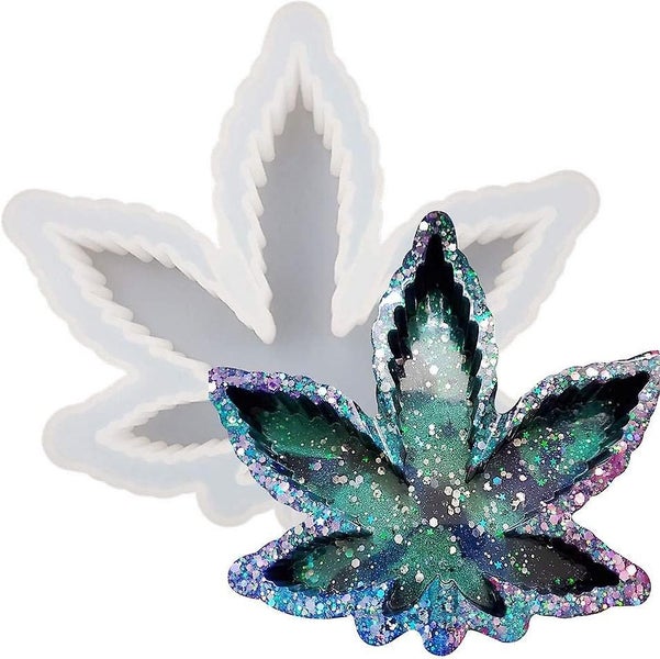 Maple Leaf Resin Mold Silicone Mold Suitable For Jewelry Storage Box Carousel 1