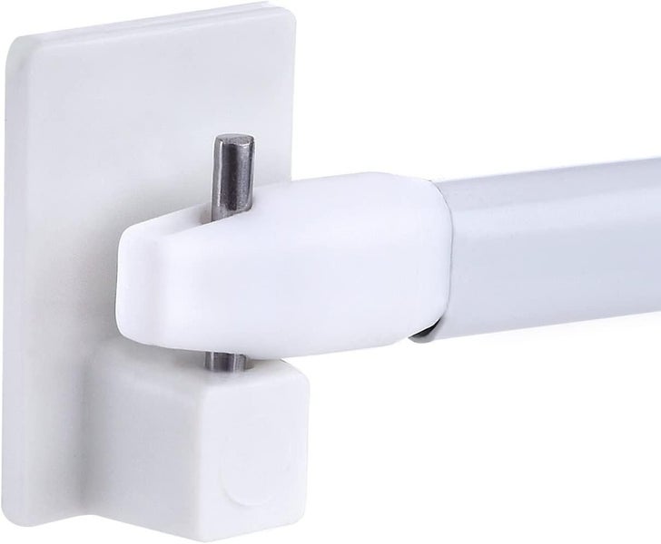 Self-adhesive Curtain Hooks For Net Curtain Rods 20-pack White Rod Hooks Carousel 5