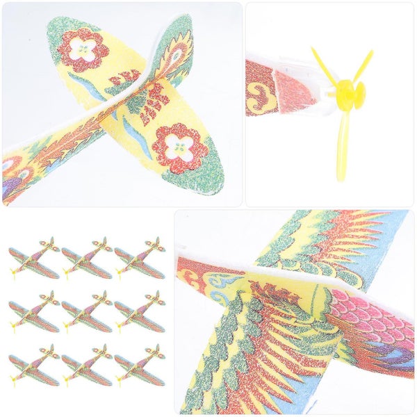 20 Pcs Throwing Foam Plane Toy Glider Plane Outdoor Foam Airplane Toy For Chil Carousel 4