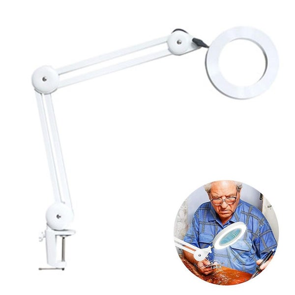 Led Magnifying Lamp Workplace Lamp Cosmetic Lamp 5x Magnification High Power W Carousel 1