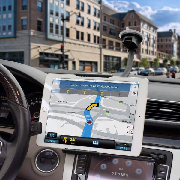 Tablet Car Mount Holder Long Arm Suction Cup Mount For 7-11 Inch Tablet Cell P Carousel 2
