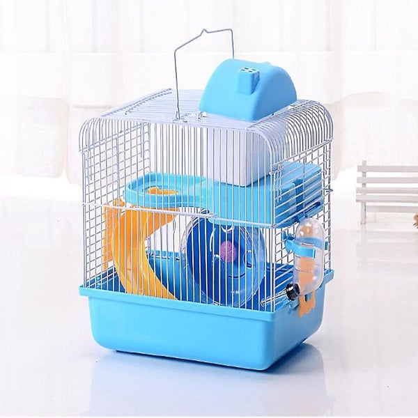 Hamster Cage With House Tunnel And Stairs Random Color 28 X 21 X 31 Cm Carousel 1