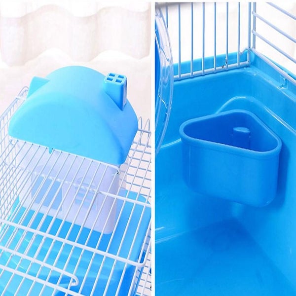 Hamster Cage With House Tunnel And Stairs Random Color 28 X 21 X 31 Cm Carousel 4