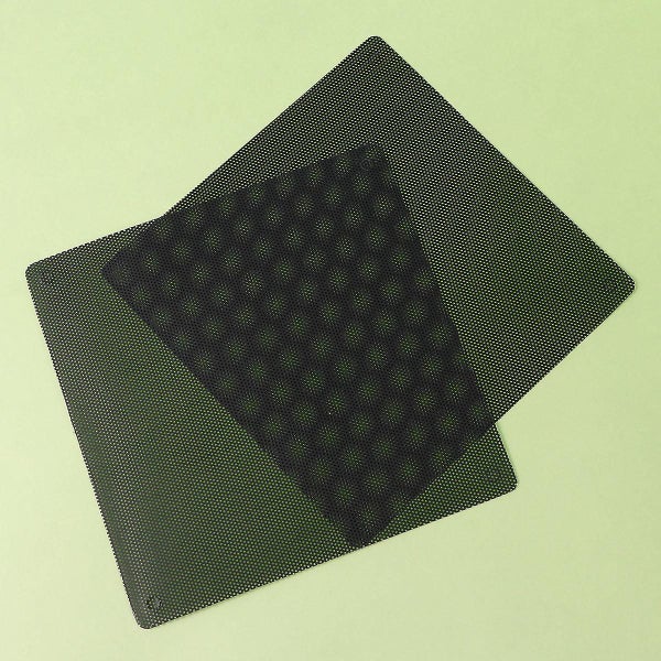 2 Pcs Pvc Dustproof Filter Square Computer Mesh Dustproof Cover For Chassis Fa Carousel 3