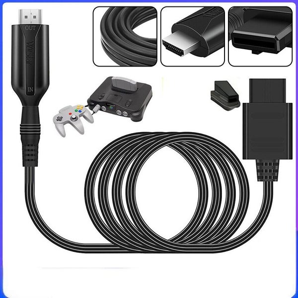 Adapter Convert to HDMI Cable Gaming for Nintendo N64 N64 to HDMI N64 Converter Carousel 1