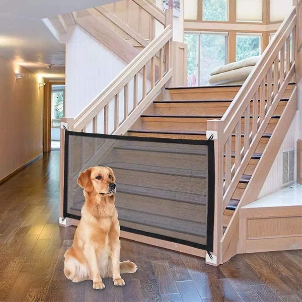 Flexible Safety Gate Foldable Dog And Cat Barrier With Easy Installation Carousel 1