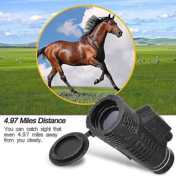 40*60 Telescopic Lens With Tripod For Mobile Phone Portable Waterproof Monocul Carousel 5