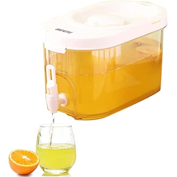 Refrigerator Beverage Dispenser - 4 Liter Large Capacity Beverage Dispenser Wi Carousel 2