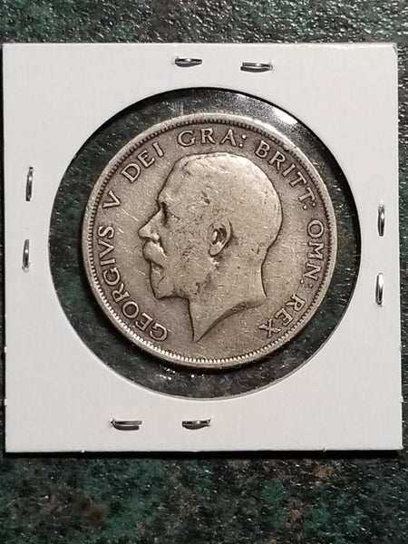 UK HALF CROWN - 1916 - SILVER Carousel 2