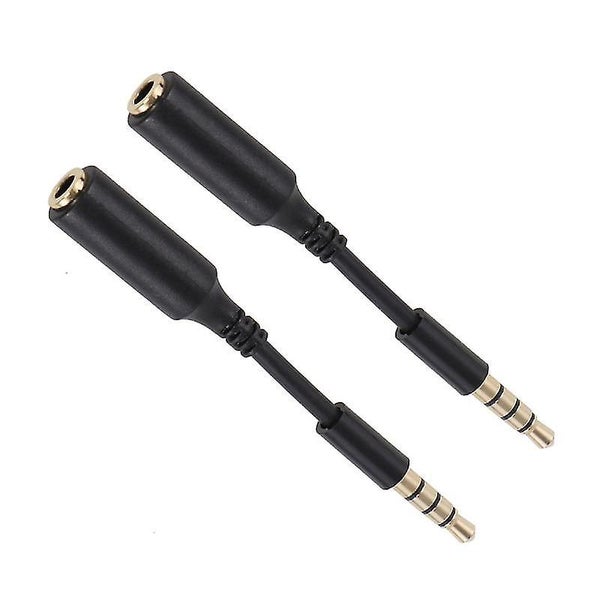2pcs 3.5mm Stereo Audio Male To Female Extension Cables Earphone Extension Lin Carousel 4