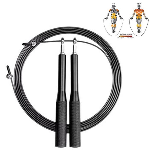 Jump Rope Speed Jumping Rope For Training Fitness Exercise Adjustable Adults W Carousel 2