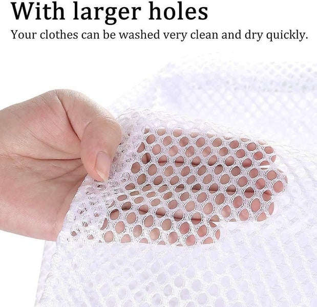 Laundry Bag Washing Machine 4 Pieces Laundry Bag With Cord Stopper Carousel 4
