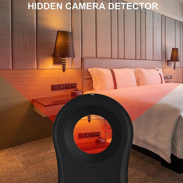 Peep-free Camera Detector With Led Flash Portable Pinhole Camera Luggage And P Carousel 2