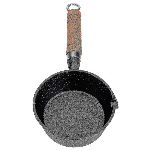 Household Oil Pan Long Handled Oil Skillet Small Kitchen Cooking Pot Home Supp Carousel 1