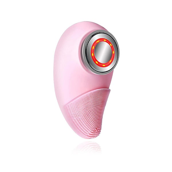 Face Scrubber Cleansing Brush Electric Facial Exfoliating Silicone Waterproof Carousel 1