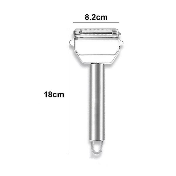 Julienne Peeler Stainless Steel Multifunctional Peeler Double-sided Blade Veget Carousel 2