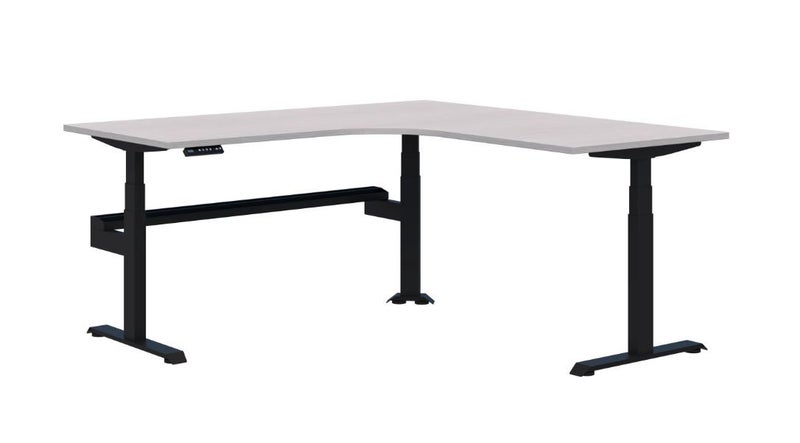 Summit II Plus Electric 90° Corner Workstation 1800x1800x800 Carousel 1
