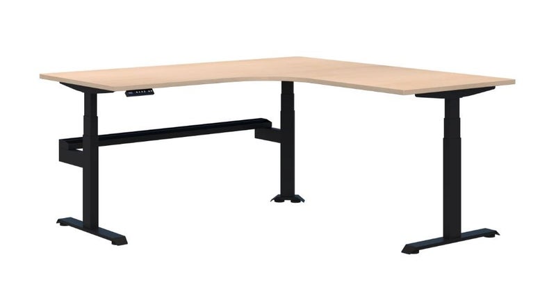 Summit II Plus Electric 90° Corner Workstation 1800x1800x800 Carousel 2
