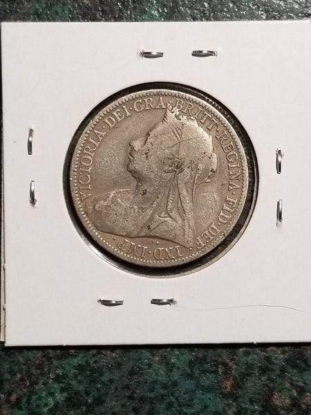 UK FLORIN - SILVER 1900 Carousel 2