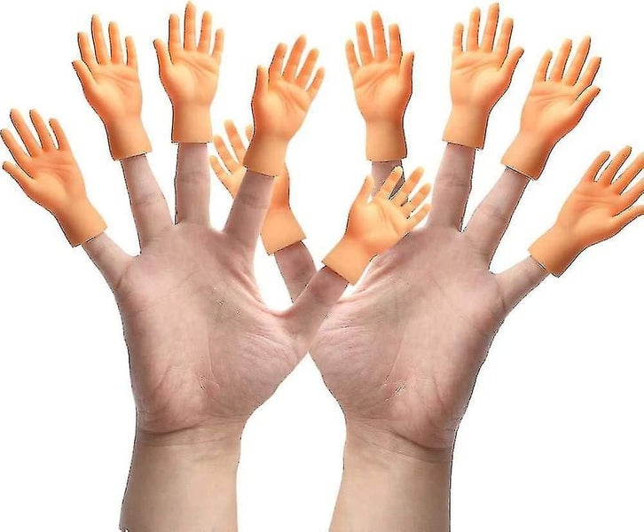 10 Pieces Finger Puppets Finger Cot Mini Finger Hands Small Hands With Left An Carousel 1