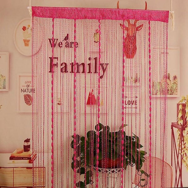 100 x 200 Cm Wire Door Curtain Insect Repellent With Sliding Tunnel Washable Carousel 2
