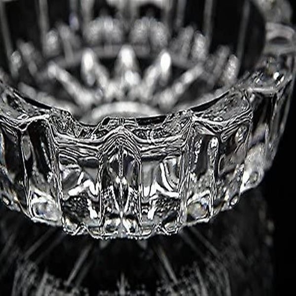 Green Apple Crystal Heavy Glass Ashtray For Indoor And Outdoor Decorative roun Carousel 2