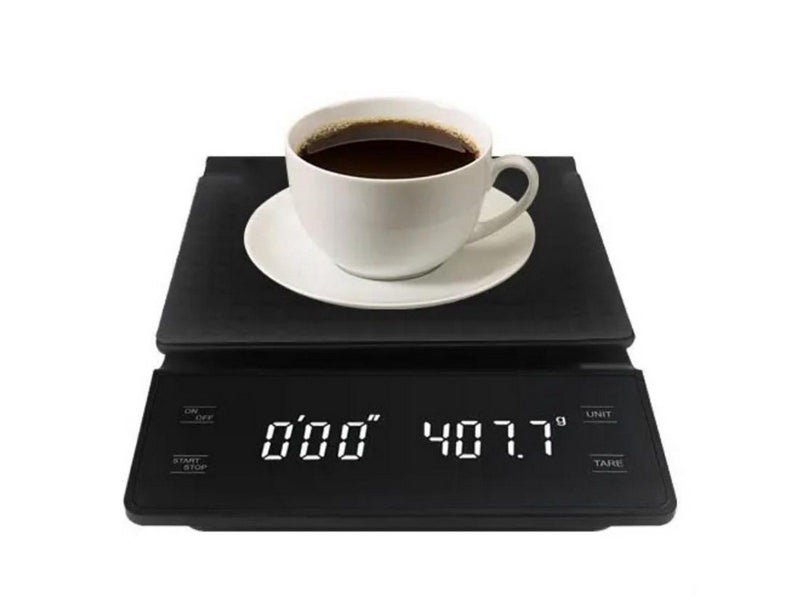 Kitchen Electronic Coffee Scale with LCD Display High-precision Weighing Tool Carousel 1
