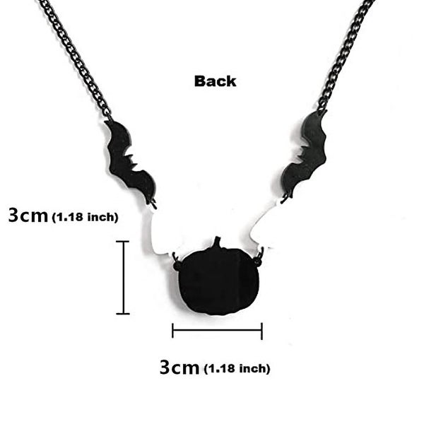 Halloween Gothic Bat Pumpkin Candy Pendant Unique Halloween Decoration Carousel 2