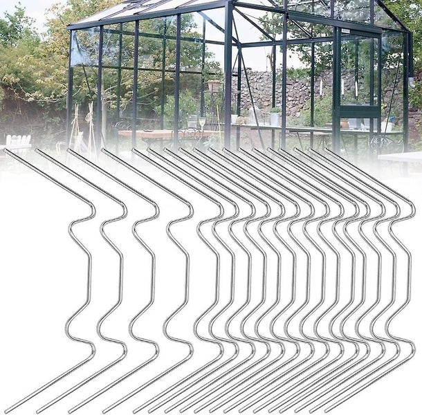 100 Pcs Greenhouse Glazing Clips 8 * 3.5cm Greenhouse Glass Clips 304 Stainles Carousel 1