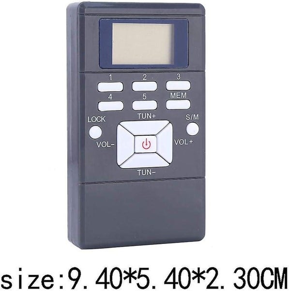 Mini Portable Wireless Digital Fm Pocket Radio With Lcd Display Carousel 4