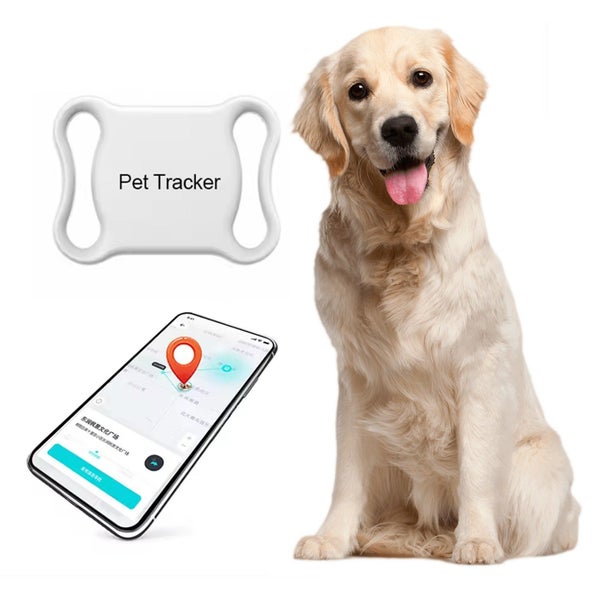 Smart Tracking Location Pet Necklace Collar GPS Tracker for Dog Cat Carousel 1