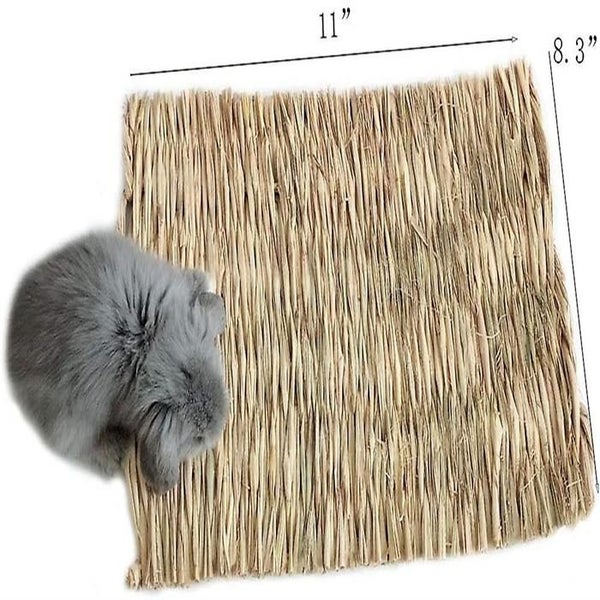 Grass Mat Woven Bed Mat For Small Animal Pack Of 3 Grass Mats For Small Animal Carousel 2