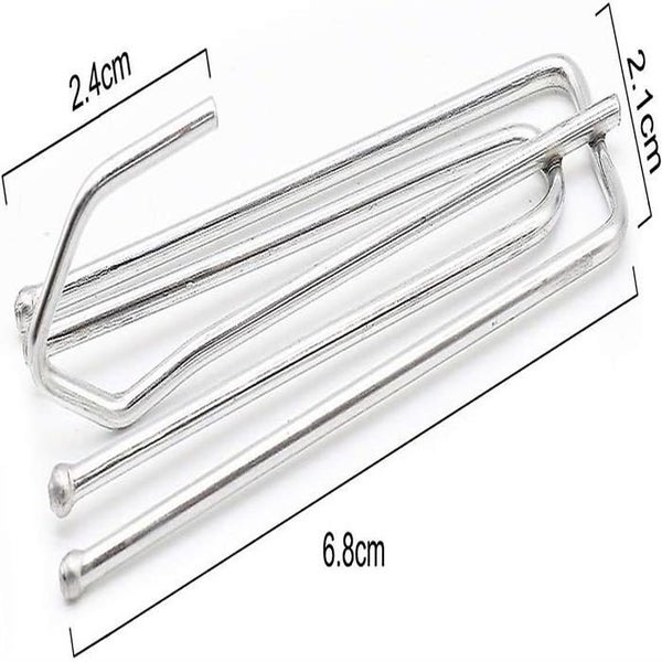 24pcs Thick Curtain Hook Four Claw Curtain Hook For Thick Curtains Carousel 2